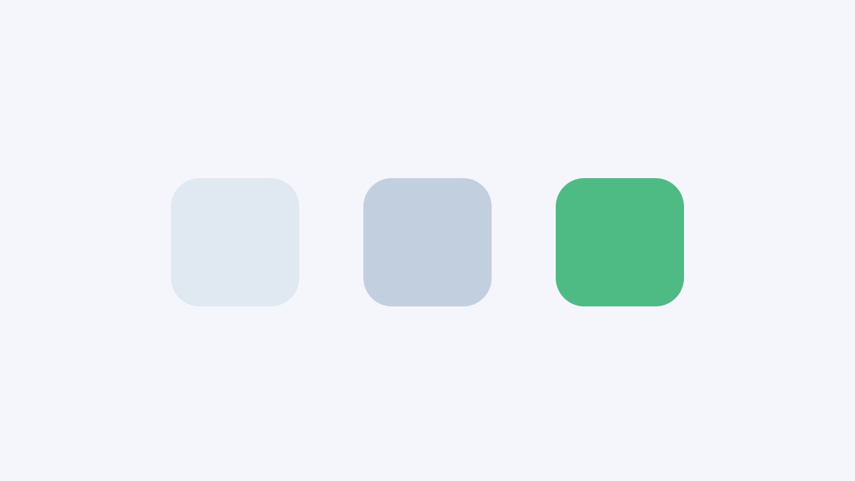Three connected blocks, none standing alone