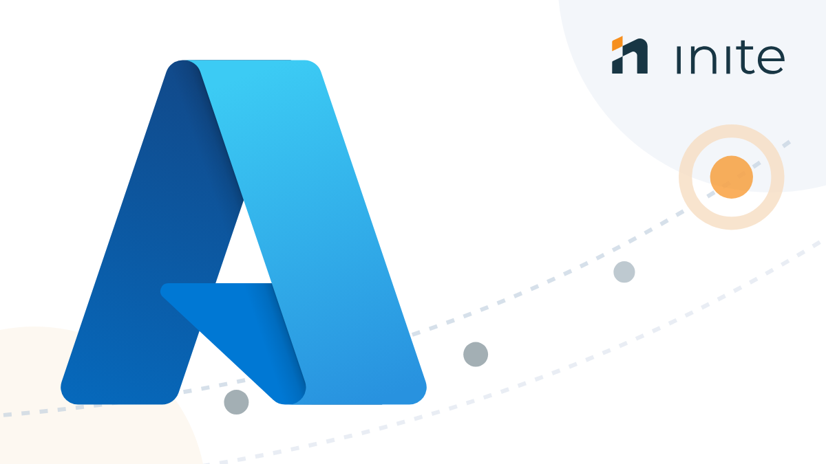 Release: Inite and Microsoft Azure logos with a themed illustration