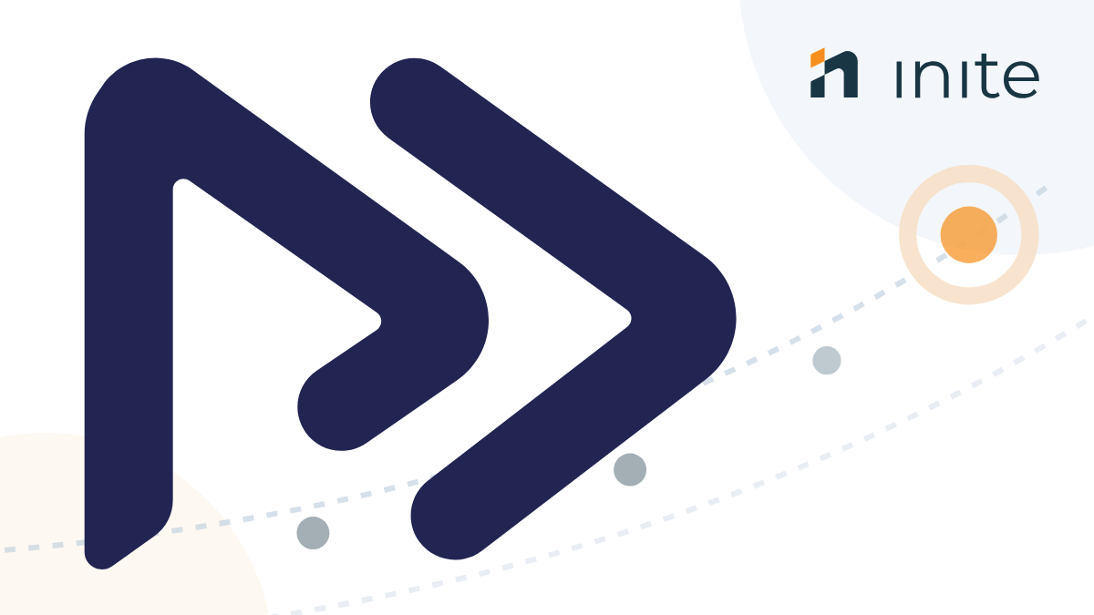 Release: Inite and Restate logos with a themed illustration