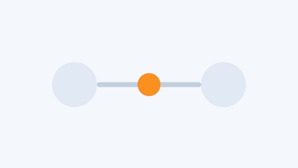 Two systems connected through one bright link
